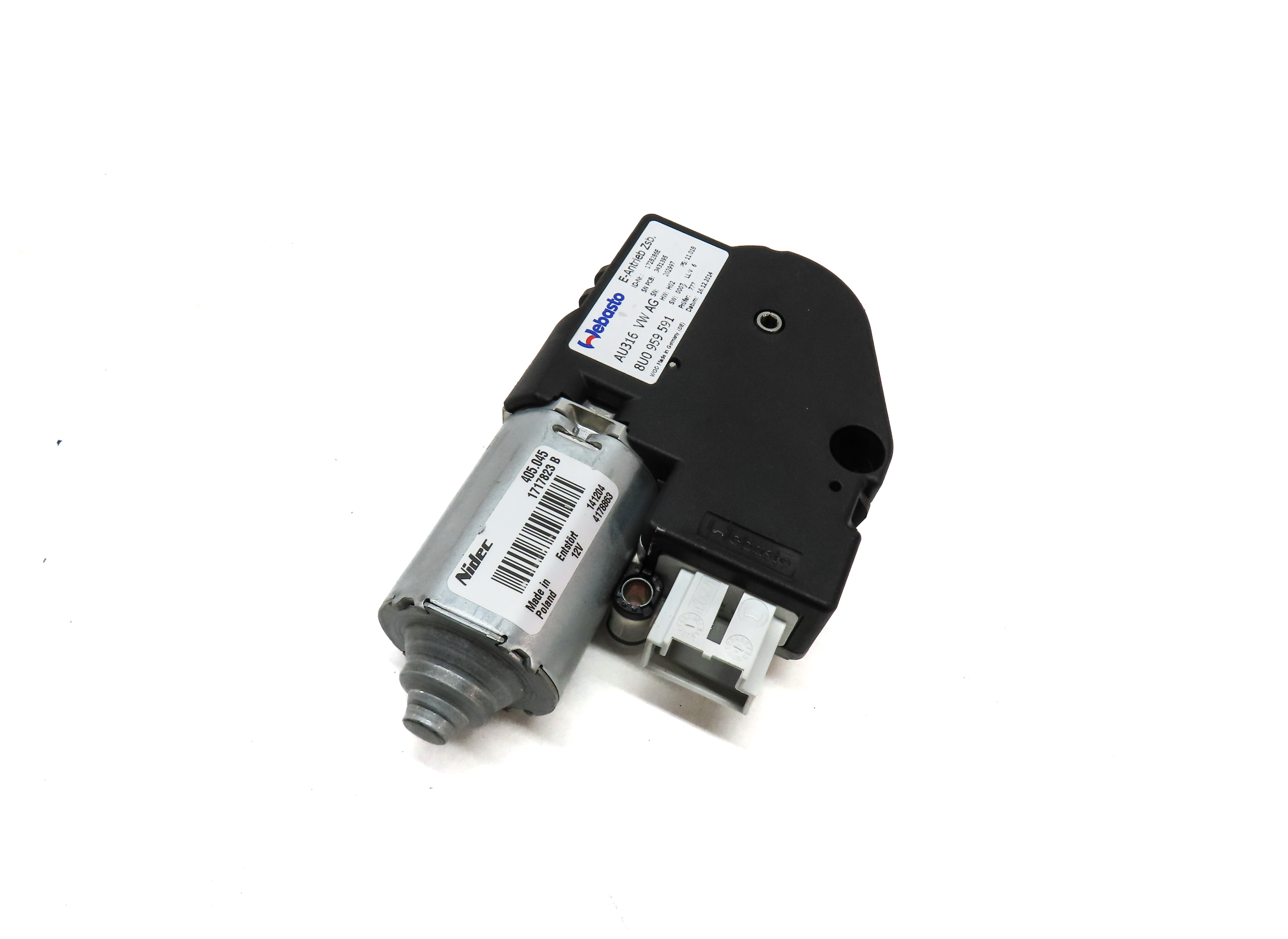 2015-2018 AUDI Q3 (8U) SUNROOF SUN ROOF WINDOW MOTOR — exact item pictured